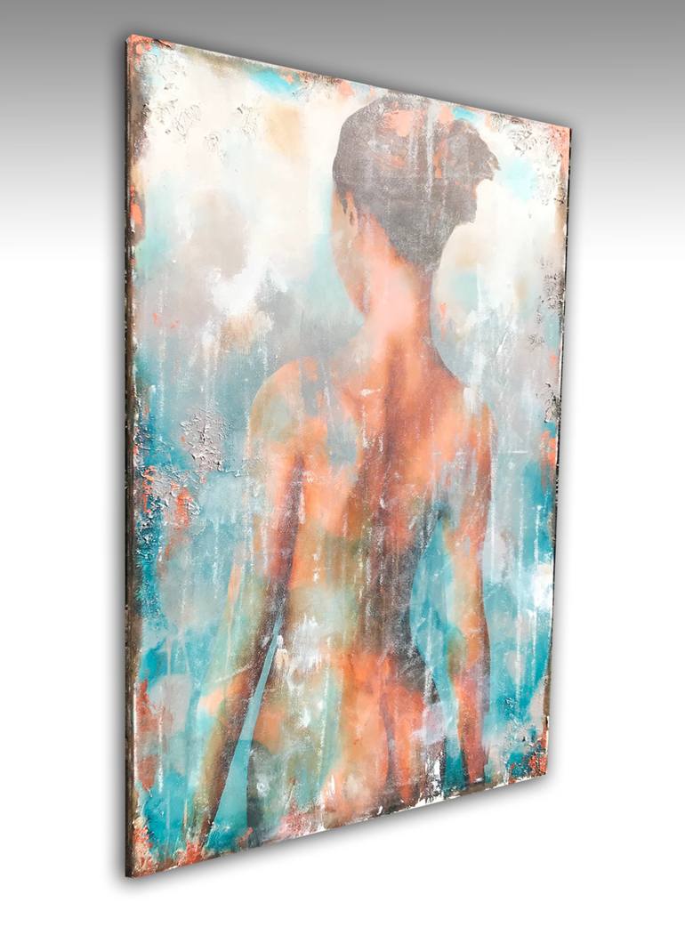 Original Abstract Nude Painting by Dee Brown