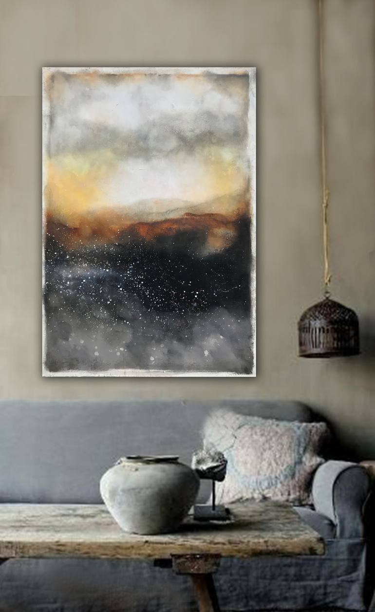 Original Landscape Abstract Painting by Dee Brown