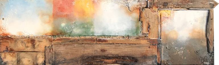 Original Mixed media Abstract Painting by Dee Brown