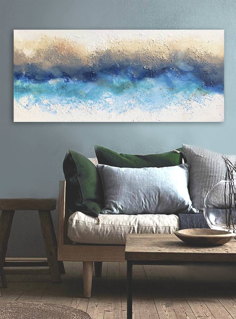 Original Abstract Seascape Painting by Dee Brown