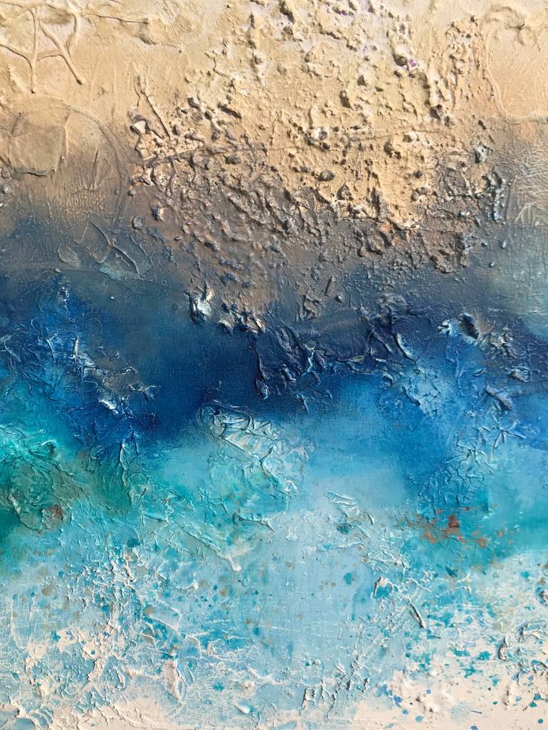 Original Abstract Seascape Painting by Dee Brown