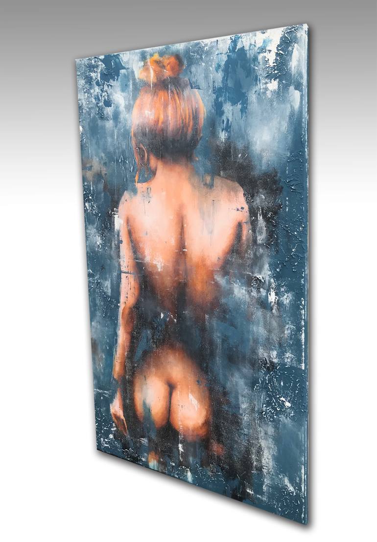 Original Abstract Nude Painting by Dee Brown