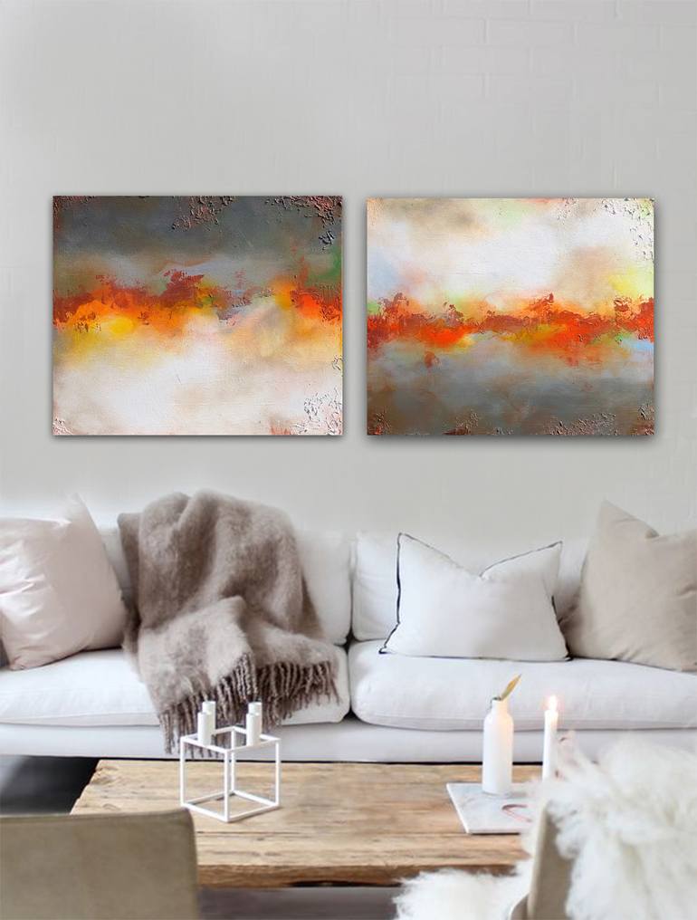 Original Abstract Landscape Painting by Dee Brown