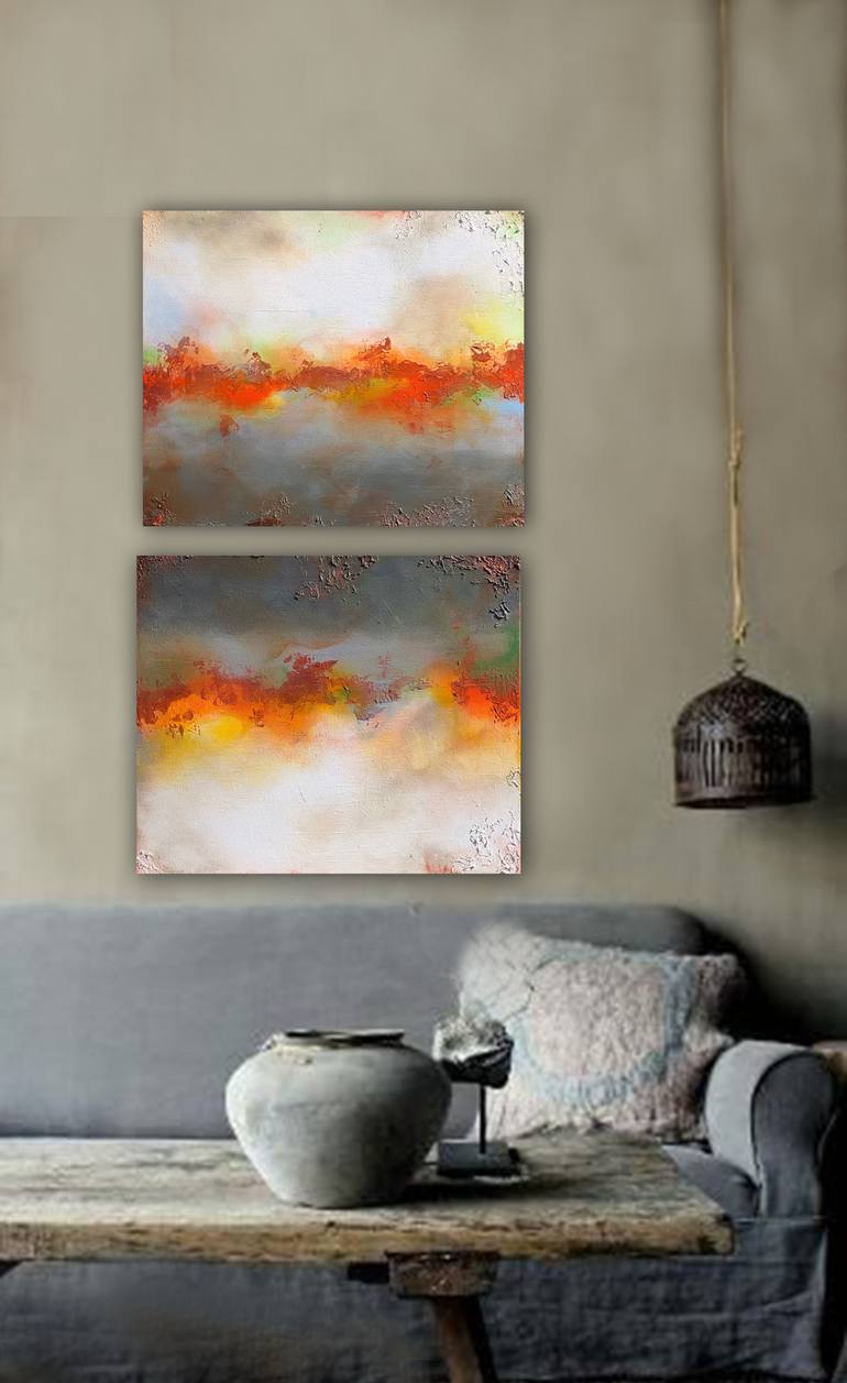 Original Abstract Landscape Painting by Dee Brown