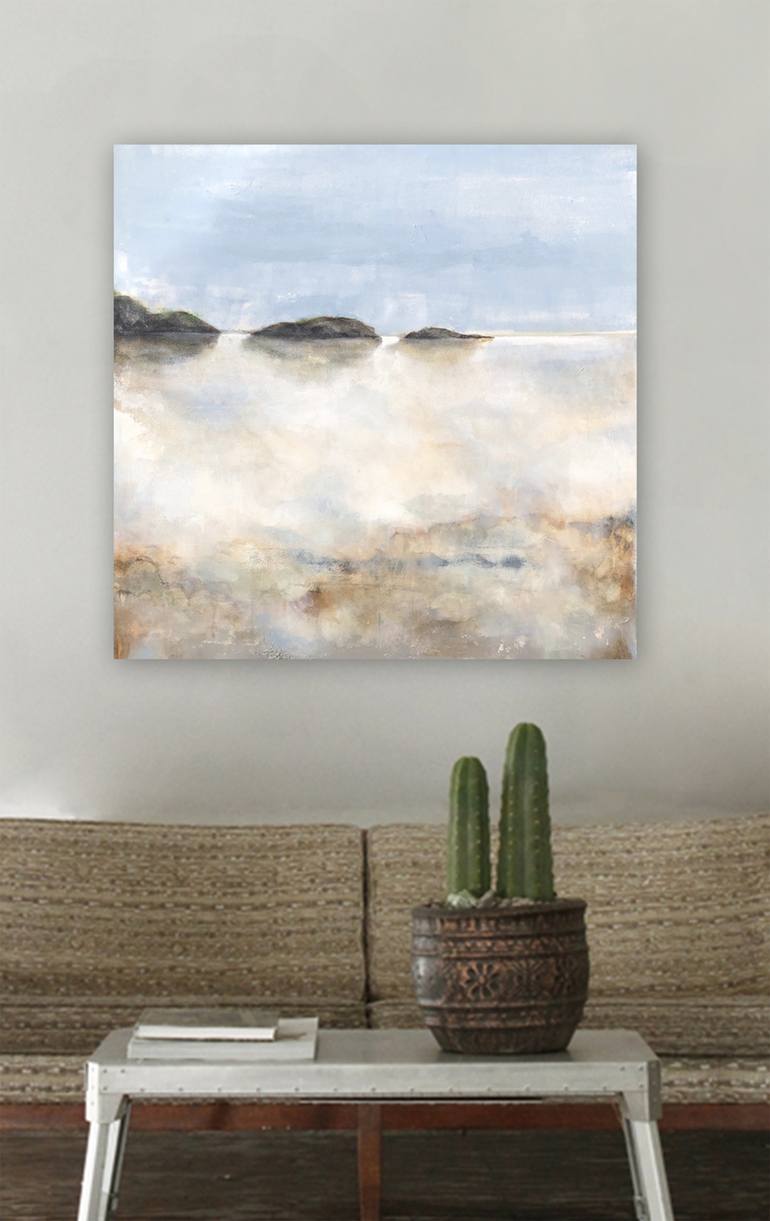 Original Abstract Seascape Painting by Dee Brown