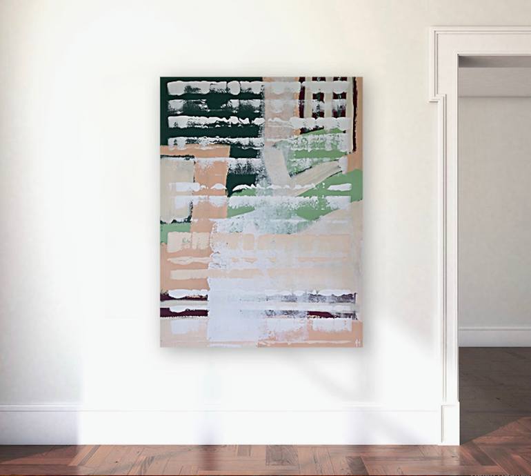 Original Abstract Expressionism Abstract Painting by Helen Hughes