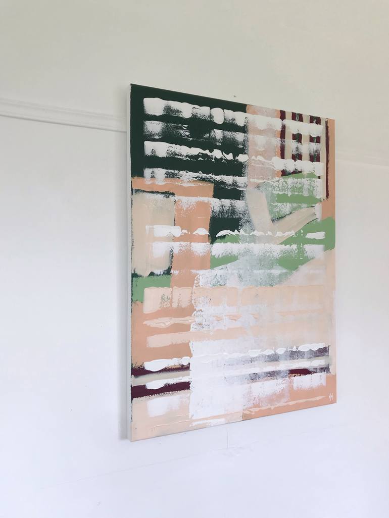 Original Abstract Expressionism Abstract Painting by Helen Hughes