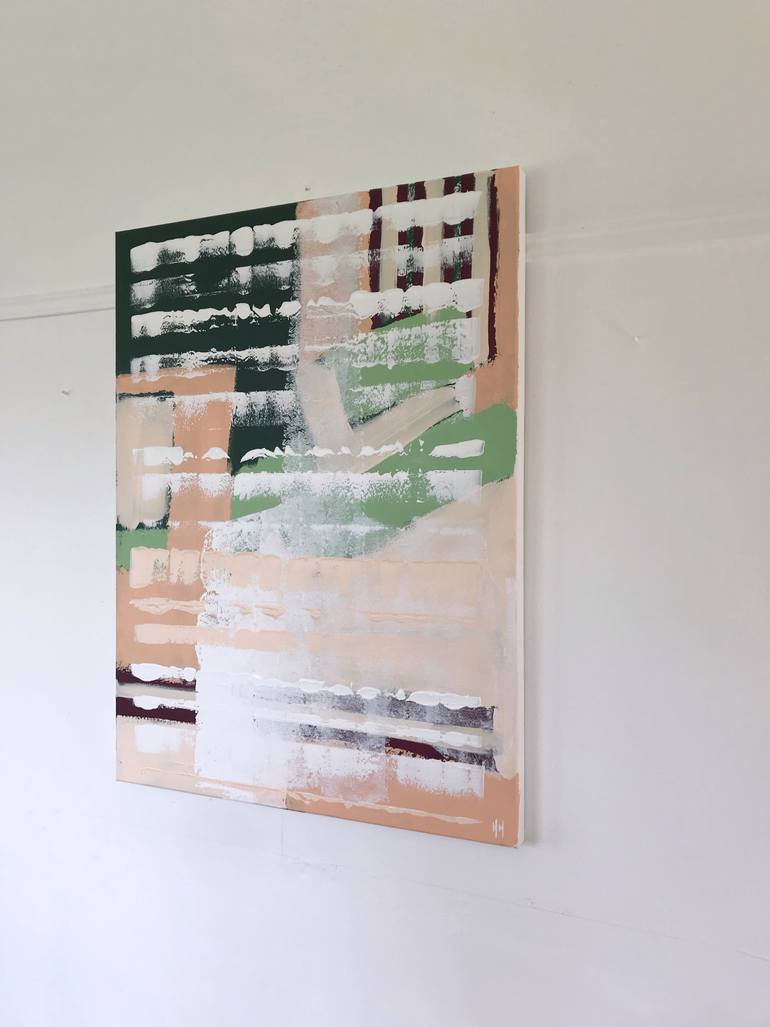 Original Abstract Expressionism Abstract Painting by Helen Hughes