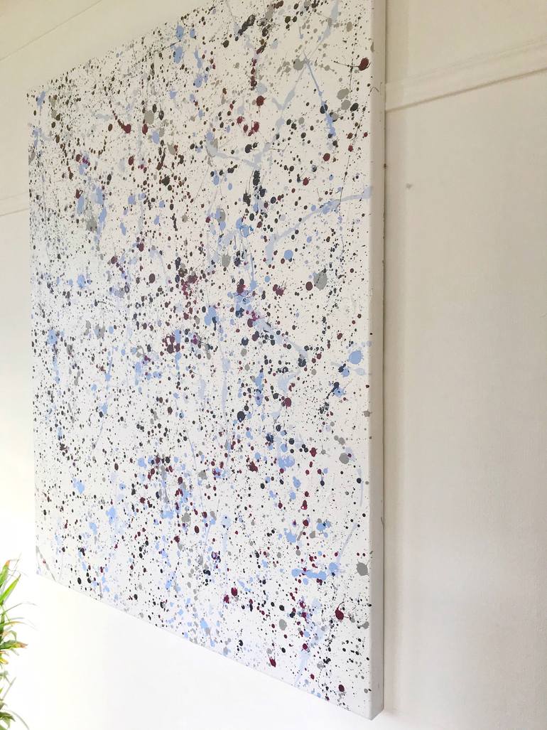 Original Abstract Expressionism Abstract Painting by Helen Hughes