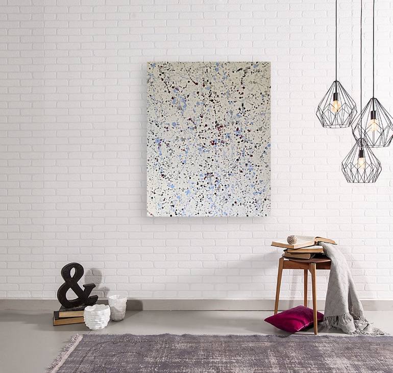 Original Abstract Expressionism Abstract Painting by Helen Hughes