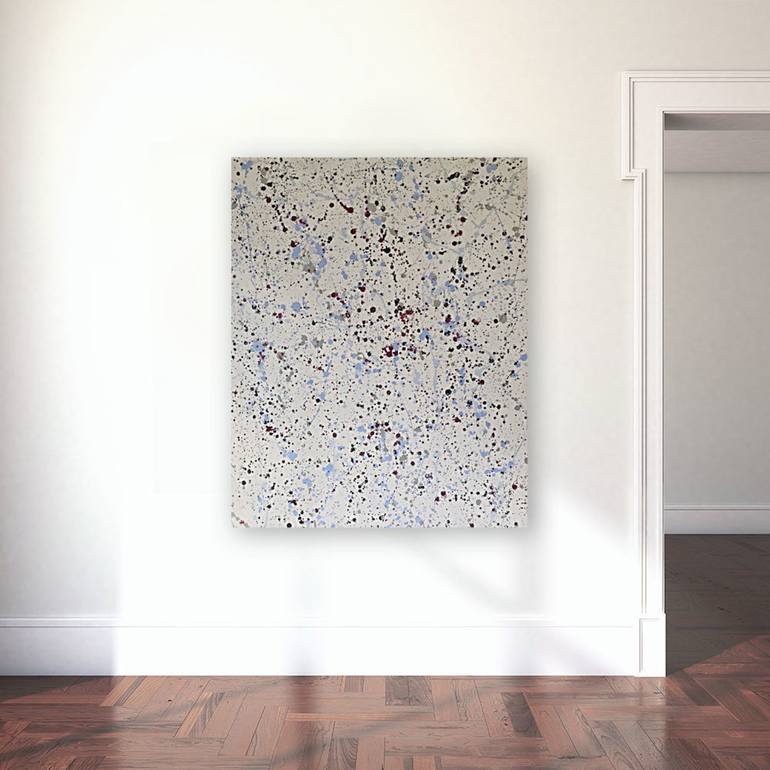 Original Abstract Expressionism Abstract Painting by Helen Hughes