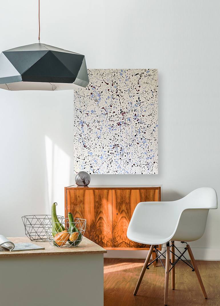 Original Abstract Expressionism Abstract Painting by Helen Hughes