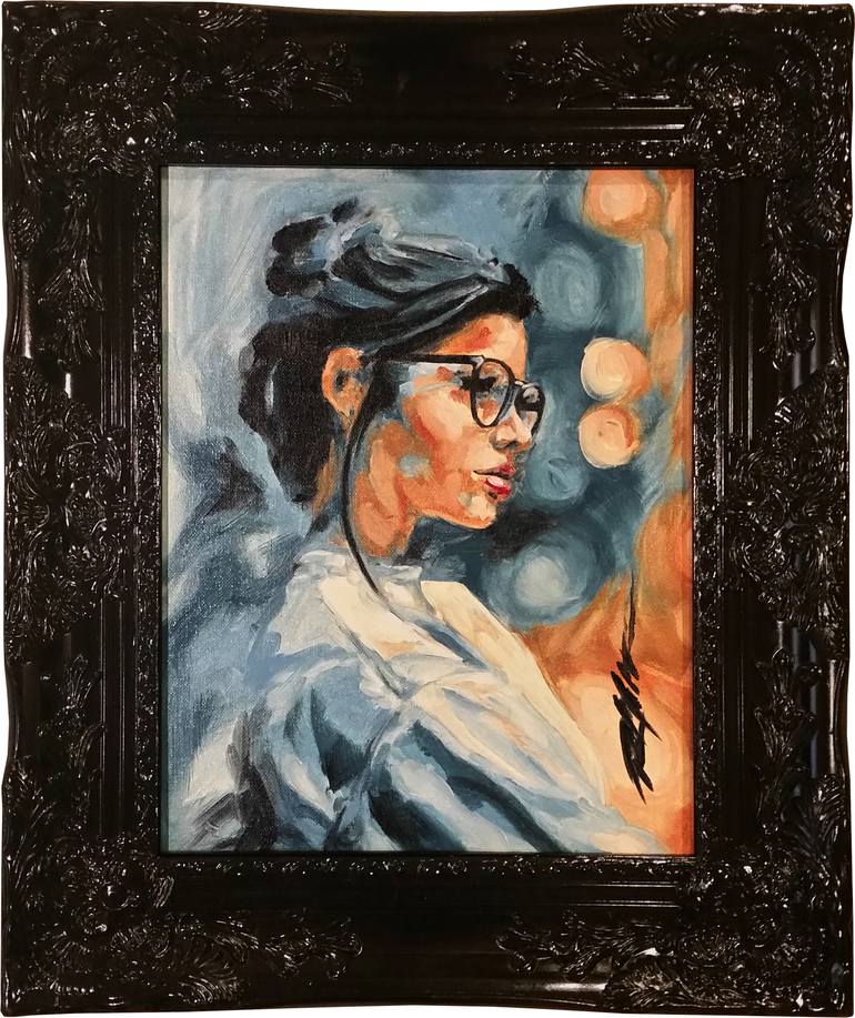 Caught in a Daydream Painting by Rich Matheson | Saatchi Art