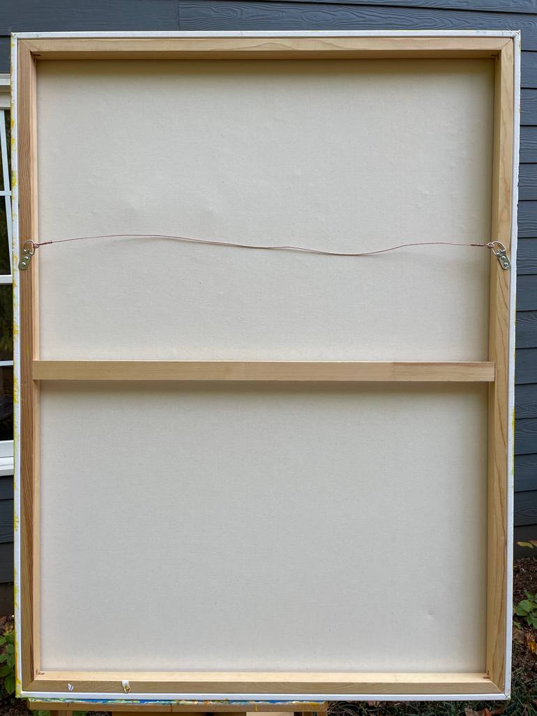 Original Conceptual Abstract Painting by Chitra Ramanathan