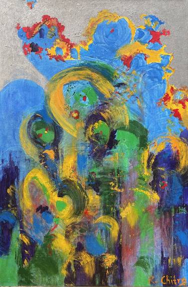Print of Abstract Culture Paintings by Chitra Ramanathan