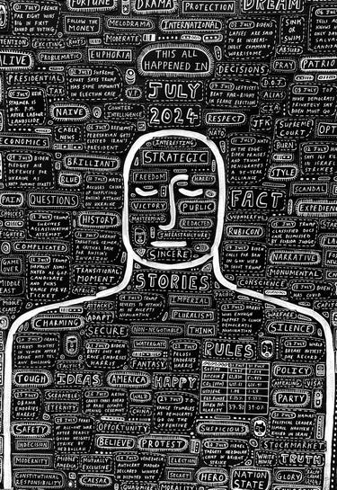 Original Illustration Politics Paintings by Ralph Lazar