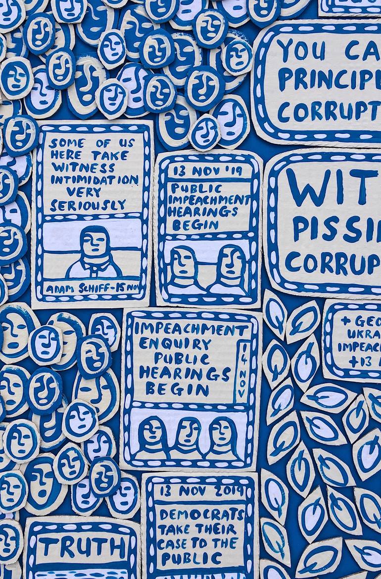 Original Illustration Politics Painting by Ralph Lazar