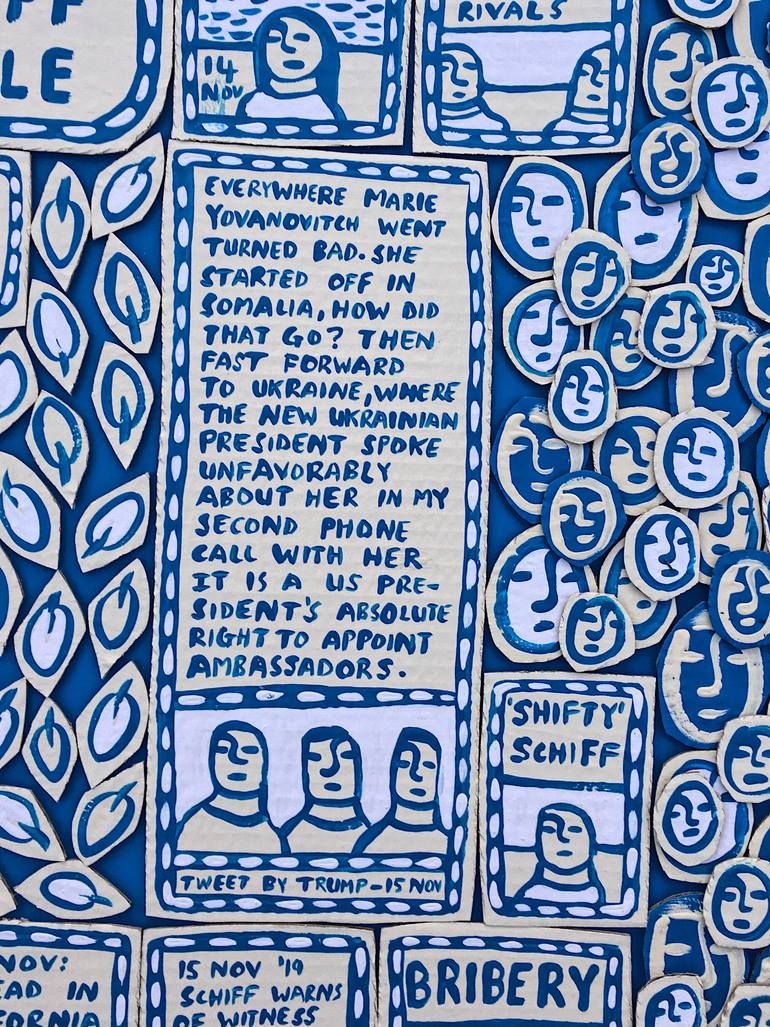 Original Illustration Politics Painting by Ralph Lazar