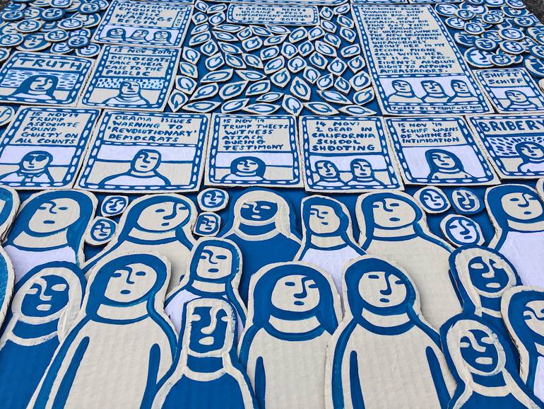 Original Illustration Politics Painting by Ralph Lazar