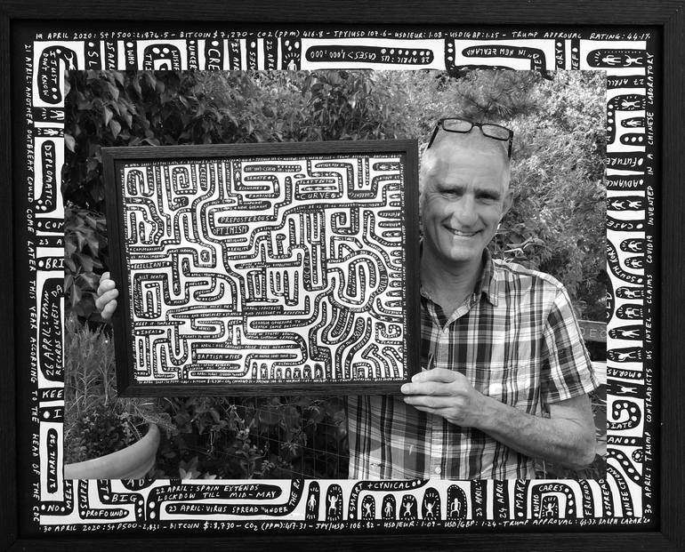 Original Documentary Politics Painting by Ralph Lazar