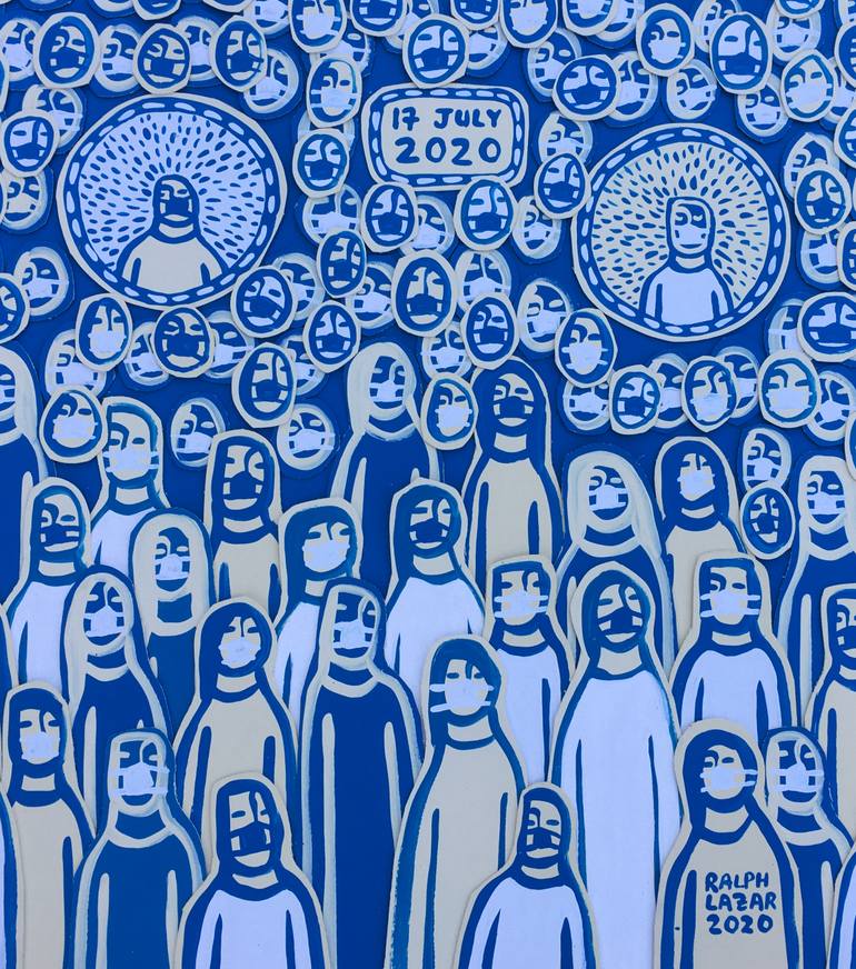 Original Illustration Politics Painting by Ralph Lazar
