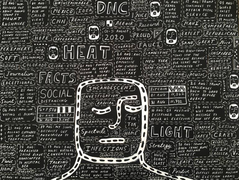 Original Illustration Politics Painting by Ralph Lazar