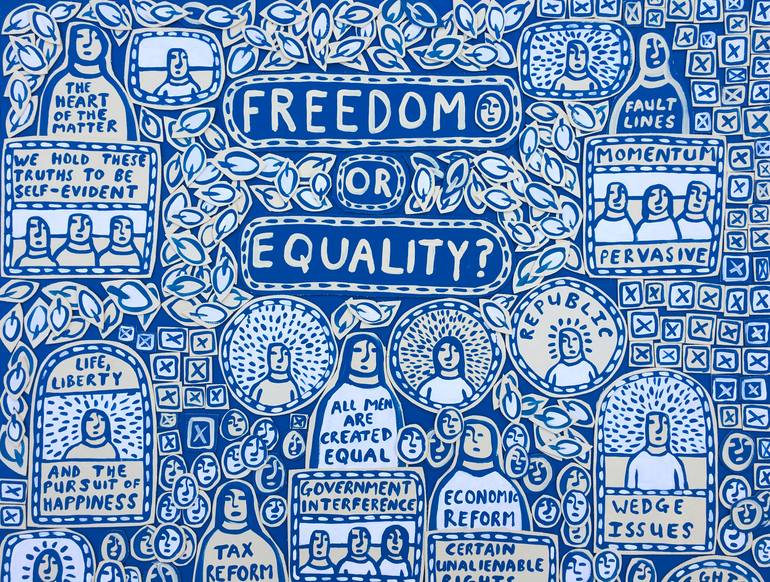 Original Illustration Politics Painting by Ralph Lazar