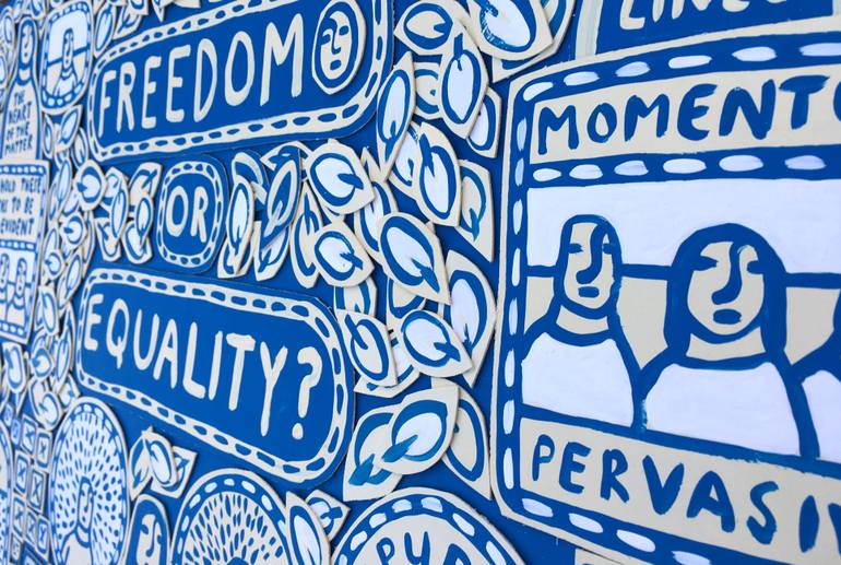 Original Illustration Politics Painting by Ralph Lazar