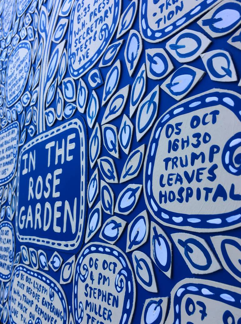 Original Documentary Politics Painting by Ralph Lazar