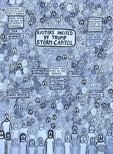 Print of Illustration Political Paintings by Ralph Lazar