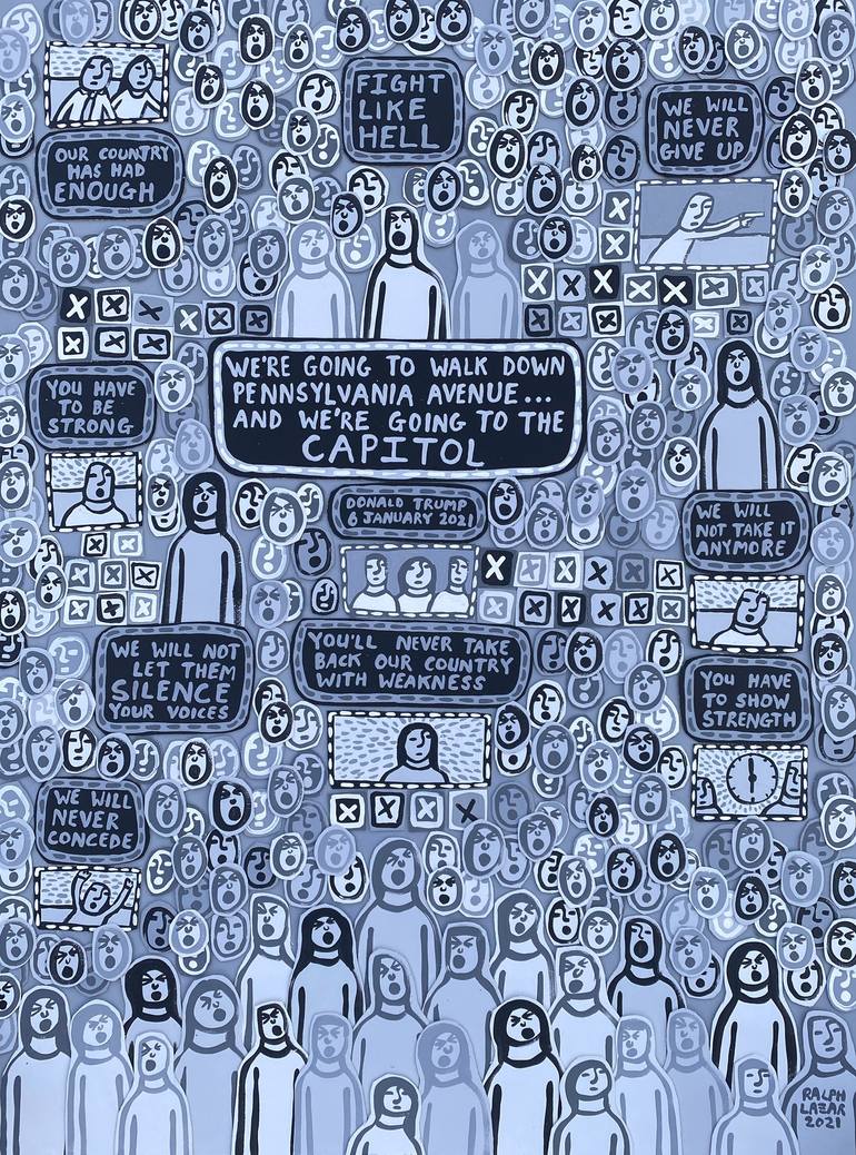 Print of Illustration Political Paintings by Ralph Lazar