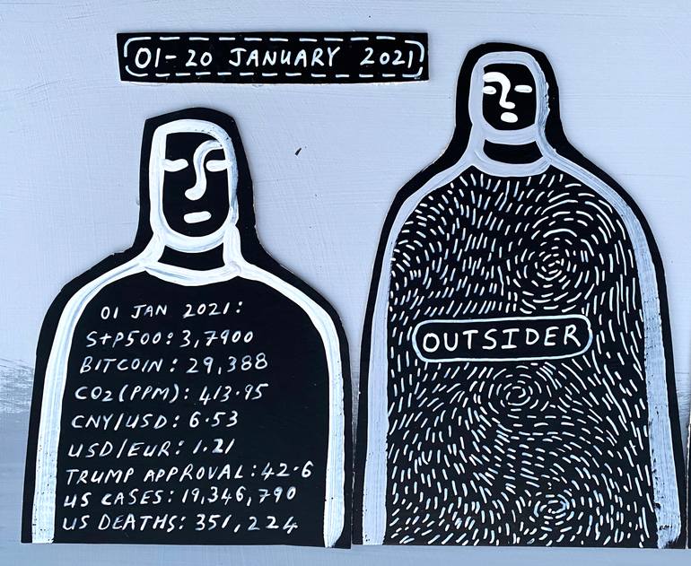 Original Illustration Politics Painting by Ralph Lazar