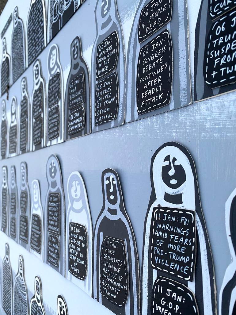 Original Illustration Politics Painting by Ralph Lazar