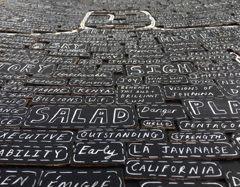 Original Illustration People Painting by Ralph Lazar