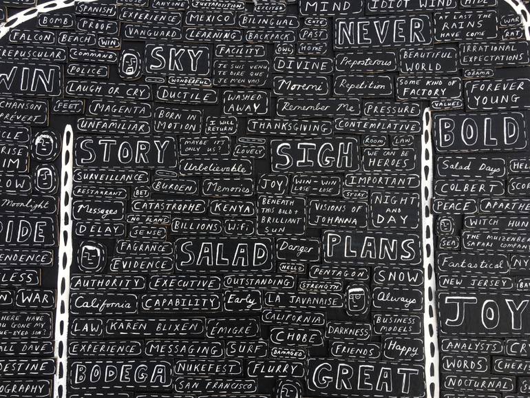 Original Illustration People Painting by Ralph Lazar