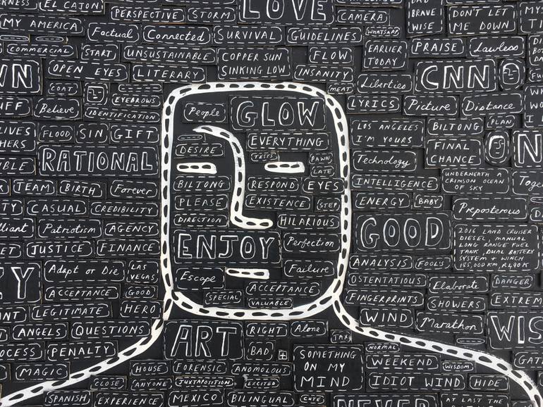 Original Illustration People Painting by Ralph Lazar