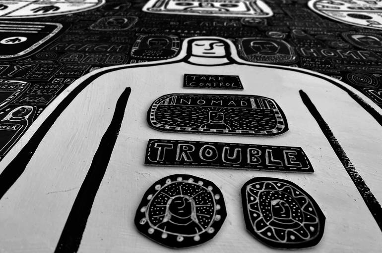 Original Illustration Politics Painting by Ralph Lazar