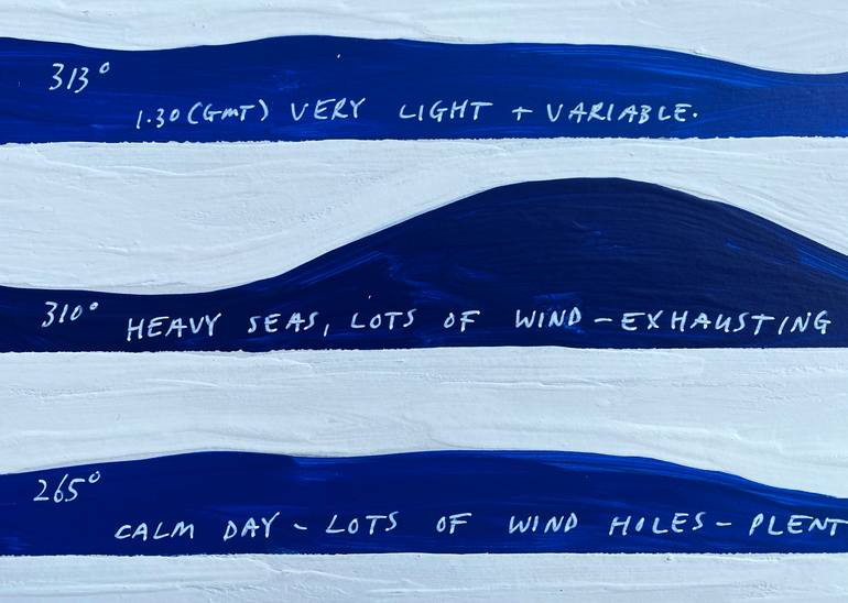 Original Illustration Seascape Painting by Ralph Lazar