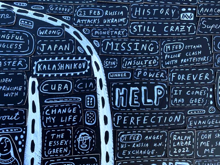 Original Illustration Politics Painting by Ralph Lazar
