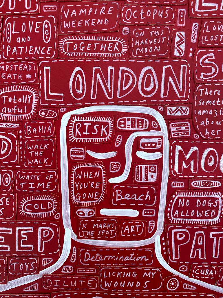 Original Illustration People Painting by Ralph Lazar