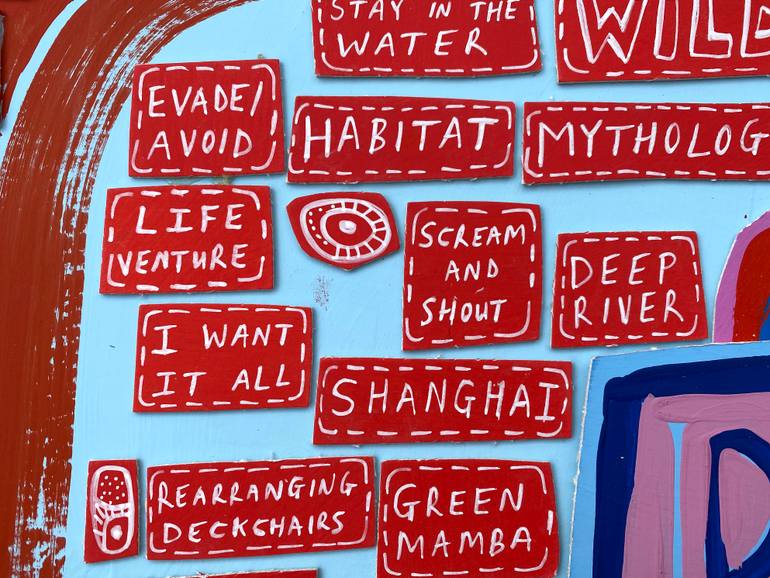 Original Illustration People Painting by Ralph Lazar