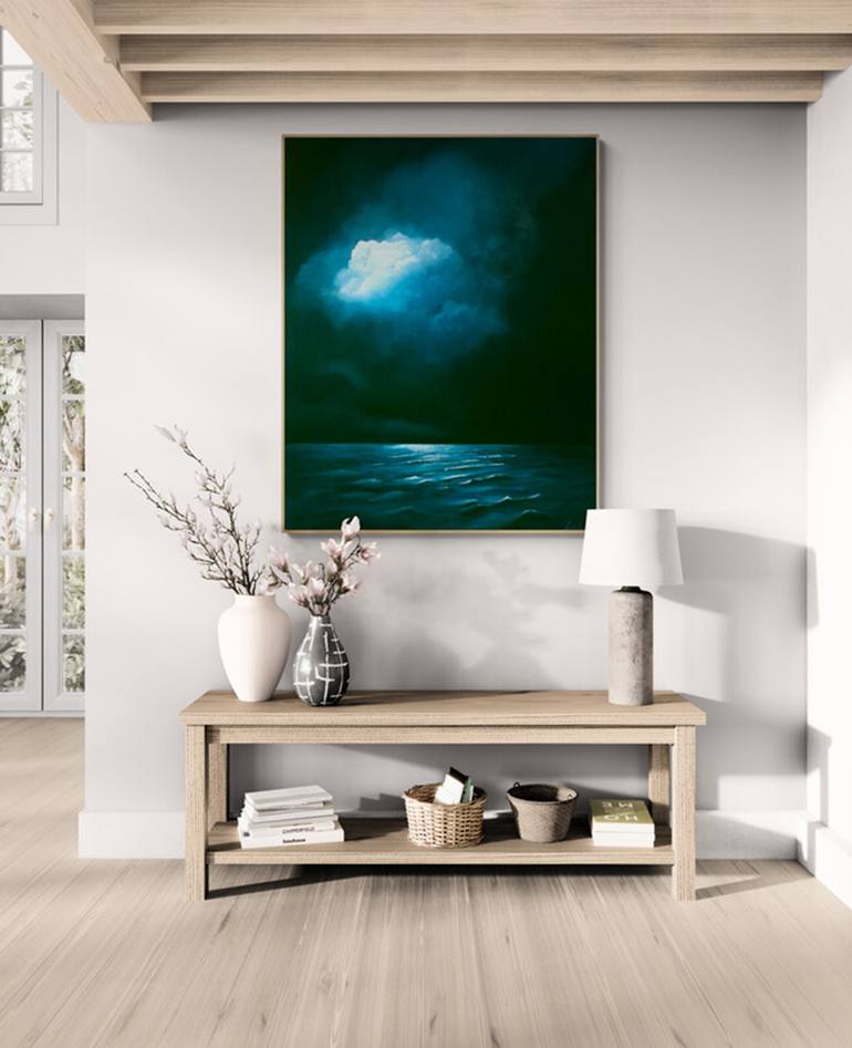 Original Contemporary Seascape Painting by Lucinda Leveille