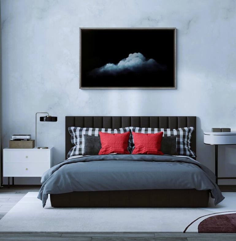 Original Black & White Landscape Painting by Lucinda Leveille