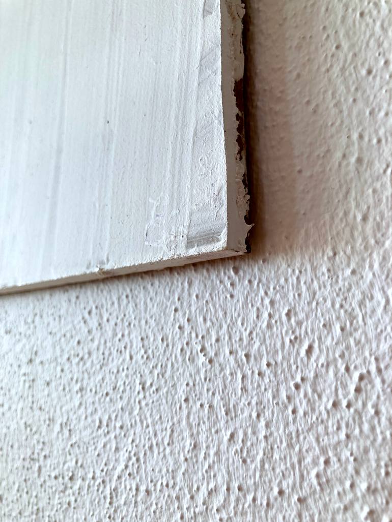 Original Black & White Abstract Painting by Eric Guenette