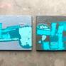 Sister paintings Sintra & Douro