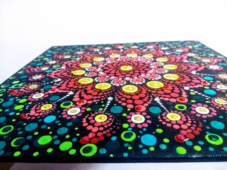 Original Art Deco Abstract Painting by Shweta Handa