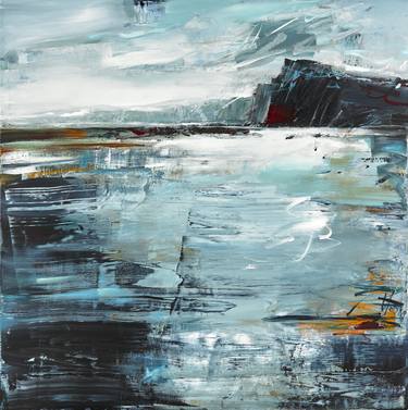 Original Fine Art Abstract Paintings by Uta Polster