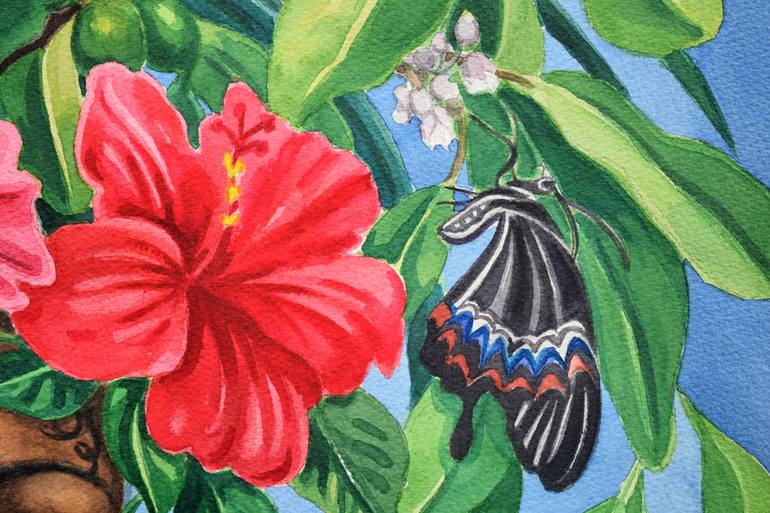 Original Illustration Women Painting by Cathy Earle