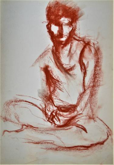 Original Nude Drawings by Narek Saroyan