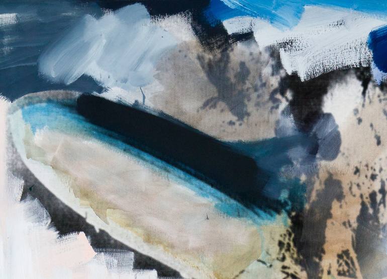 Original Abstract Travel Painting by Sven Jakubith